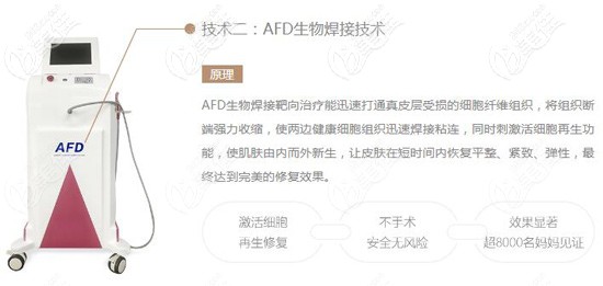 成都恒博AFD生物焊接祛妊娠纹