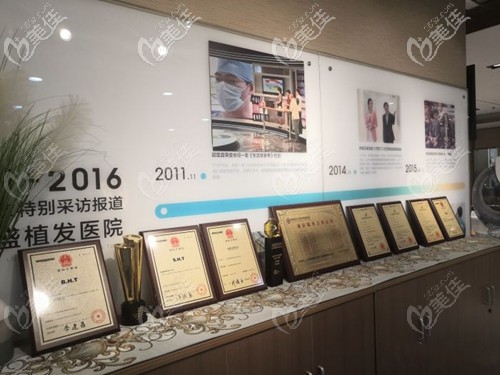 碧莲盛植发所获荣誉 碧莲盛植发所获荣誉