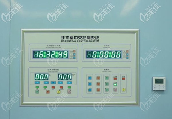 首瑞手术室的中央控制系统 首瑞手术室的中央控制系统