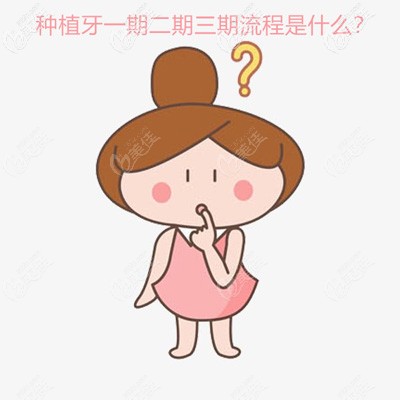种植牙一期二期三期流程是什么