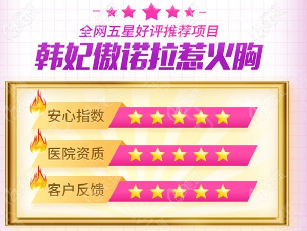 韩妃傲诺拉假体丰胸的优势 韩妃傲诺拉假体丰胸的优势