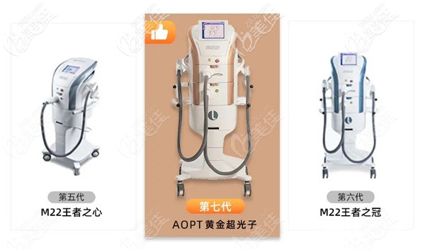 光子嫩肤和金版超光子的仪器