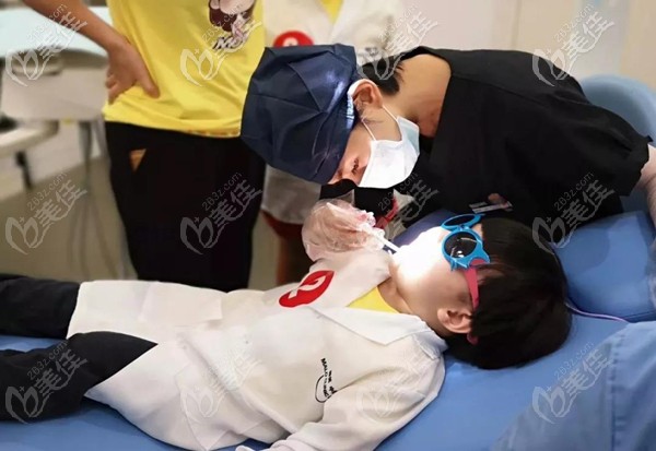 广州马泷齿科儿牙诊疗过程图