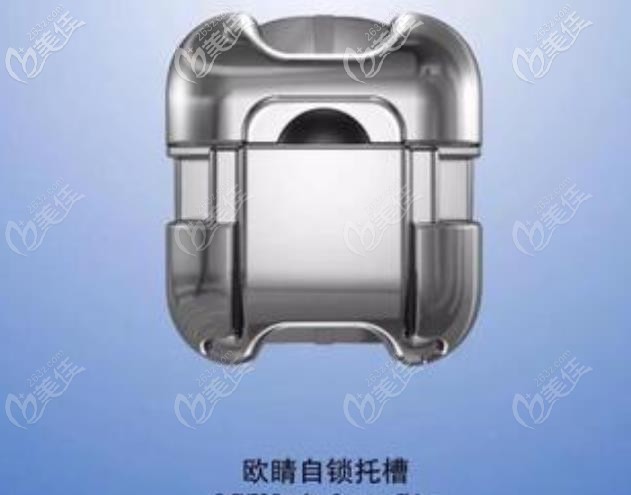 欧睛自锁托槽的托槽外观 欧睛自锁托槽的托槽外观