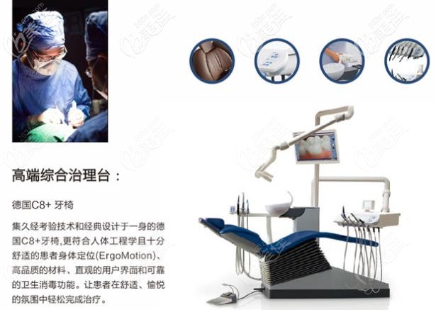 德国C8+牙椅更舒适