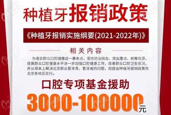 中诺口腔做种植牙还有补贴政策