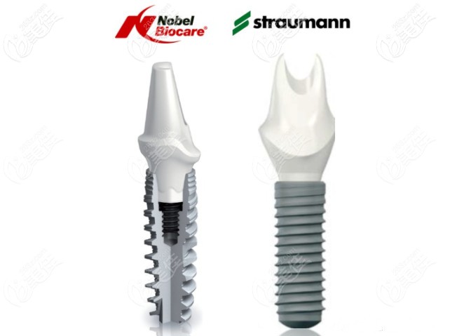 诺贝尔和士卓曼种植体