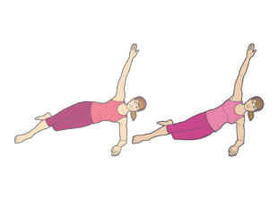 六个动作让你夏季自信露出平坦小腹