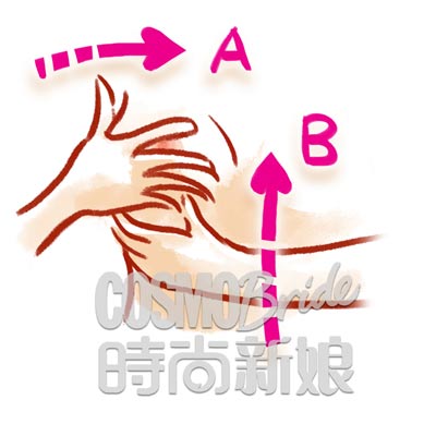 任何罩杯都适用 较便捷的按摩美胸法