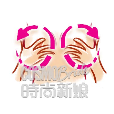 任何罩杯都适用 较便捷的按摩美胸法